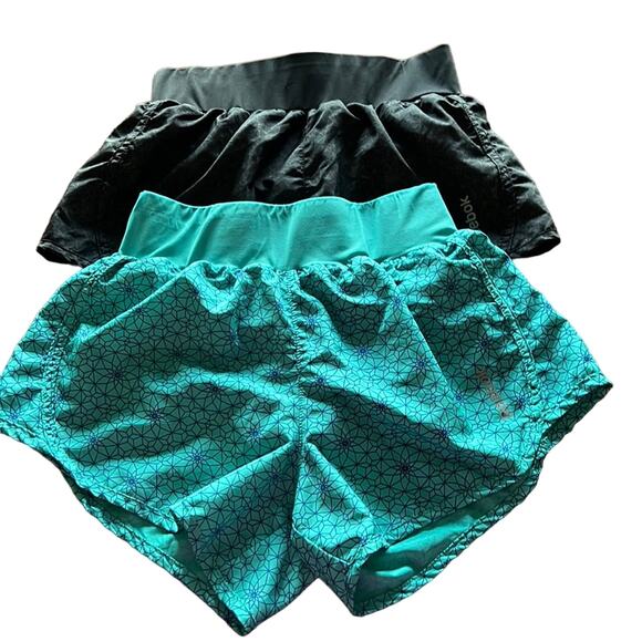 Bundle of 2 Reebok Athletic Play Dry Shorts Size XS Running Athletic Sport - Picture 1 of 10